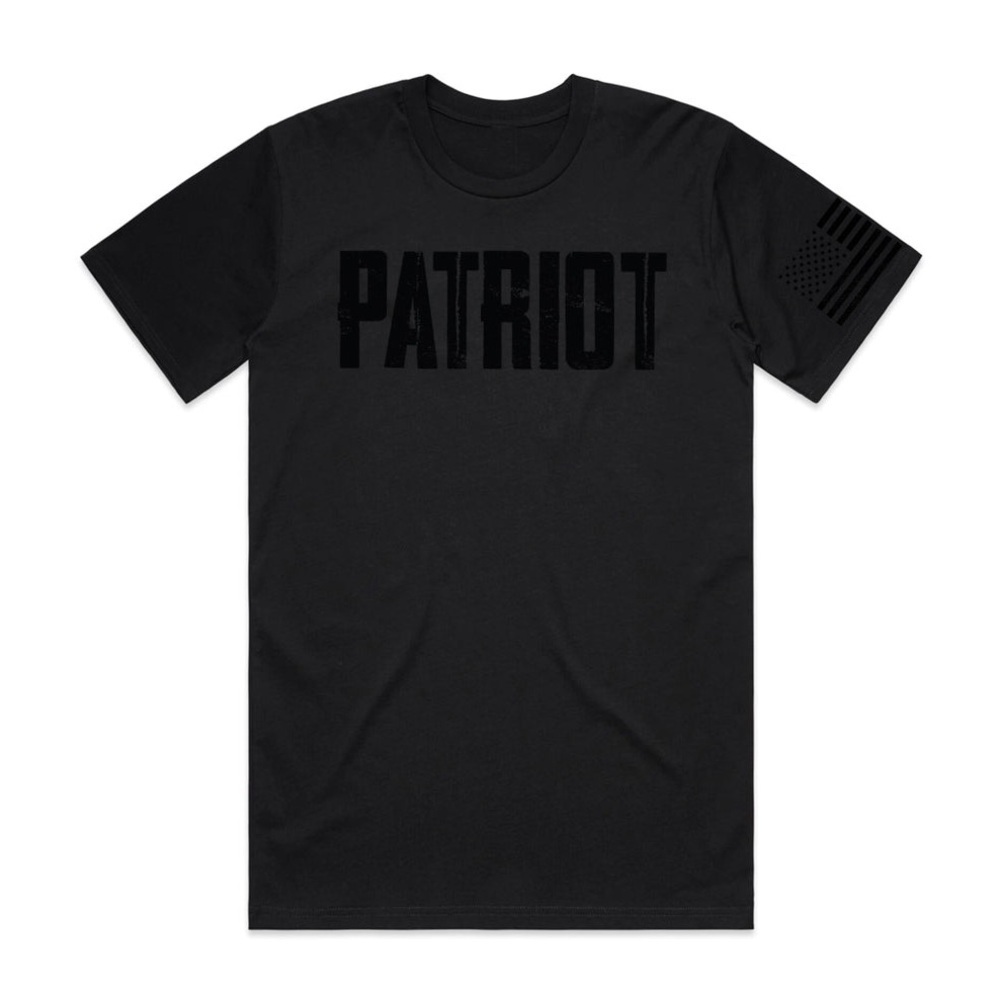 Patriot Graphic Black Tee